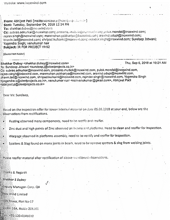 Exhibit reproduced from the original judgment