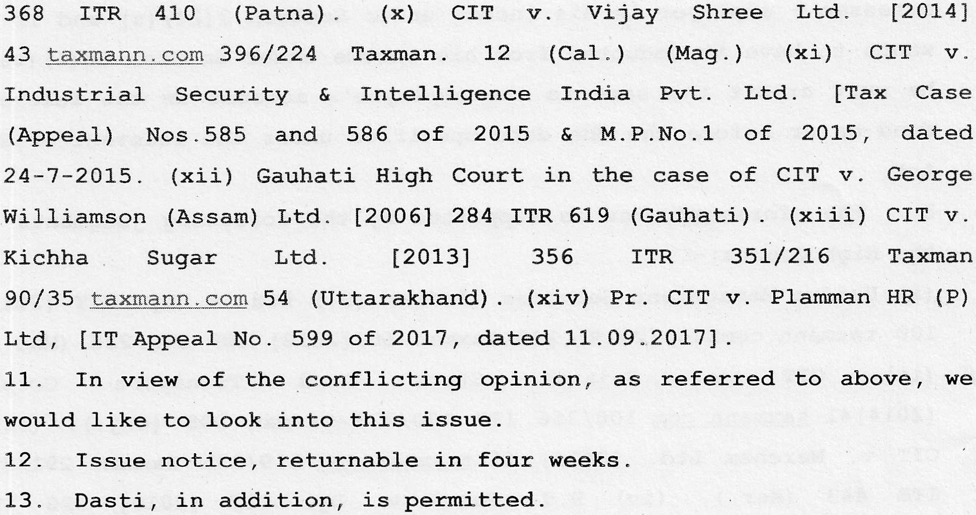 Exhibit reproduced from the original judgment