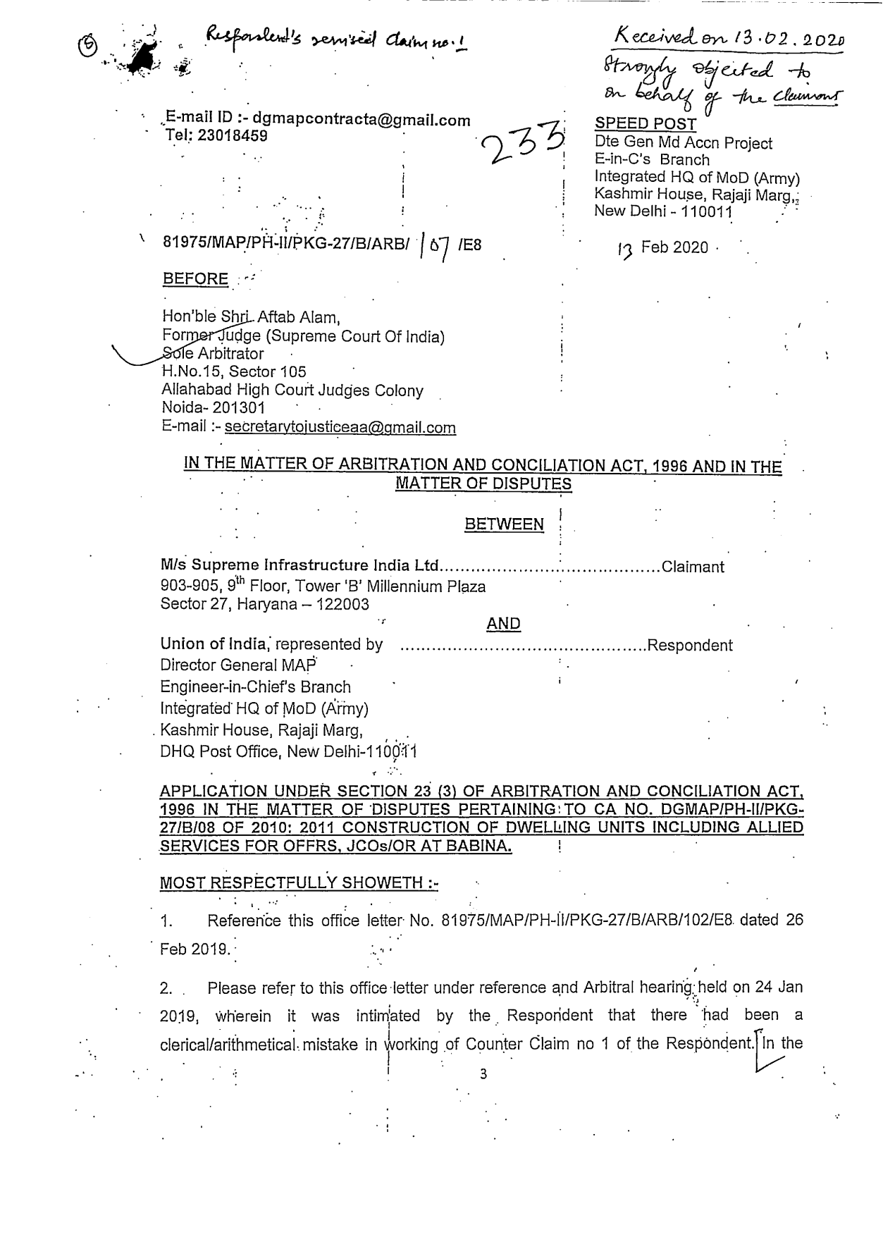 Exhibit reproduced from the original judgment