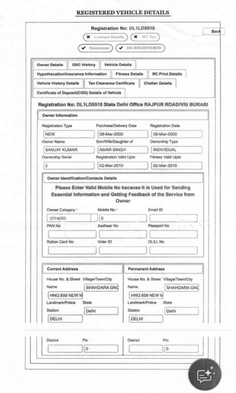 Exhibit reproduced from the original judgment