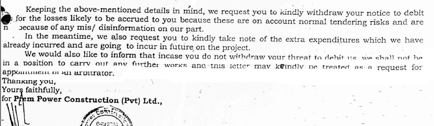 Exhibit reproduced from the original judgment