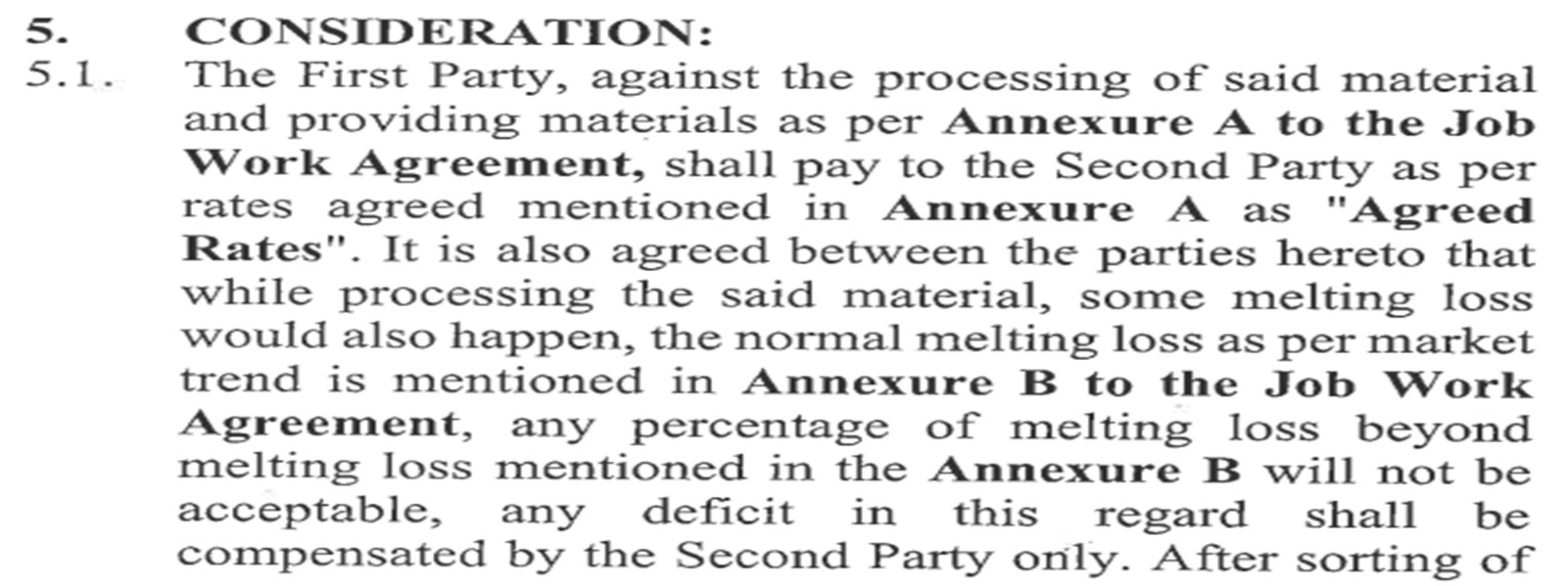 Exhibit reproduced from the original judgment