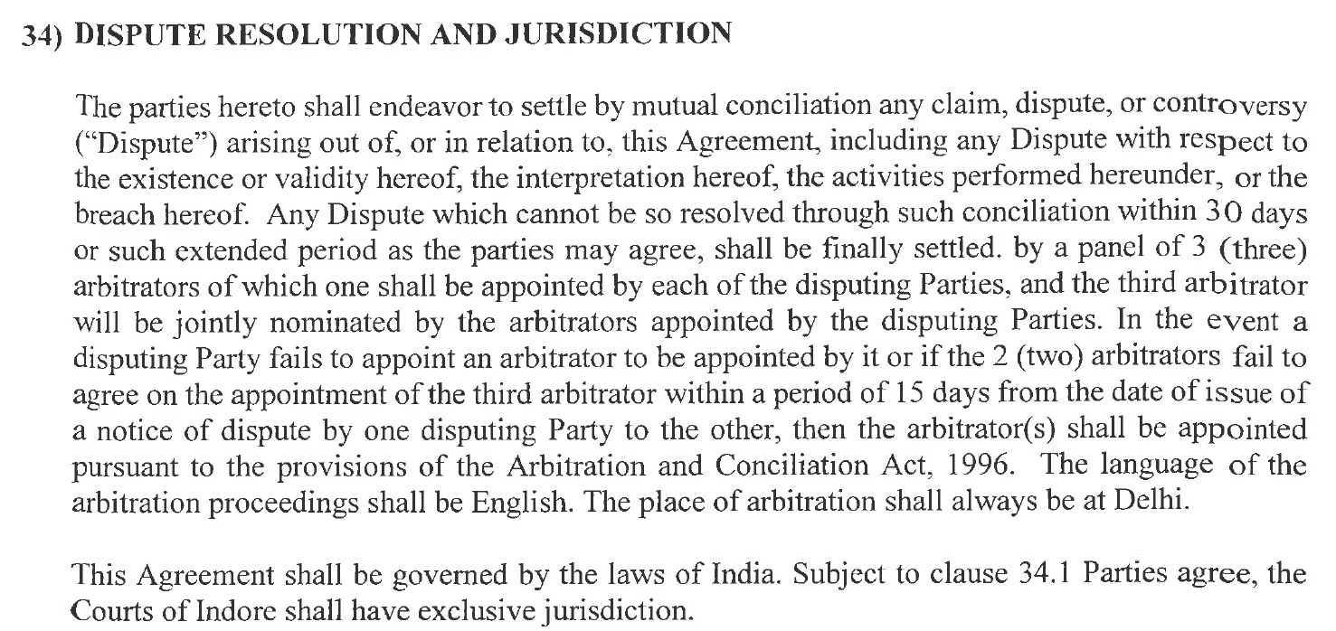 Exhibit reproduced from the original judgment