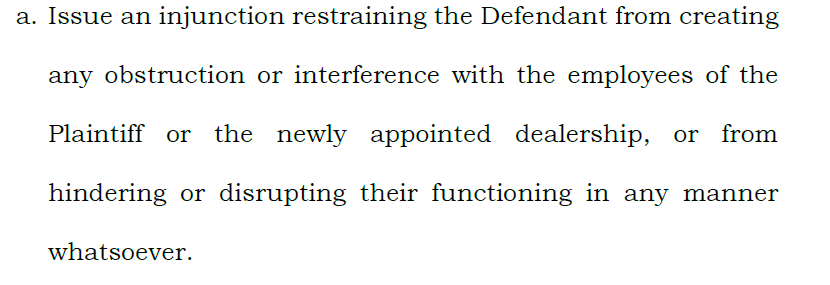 Exhibit reproduced from the original judgment