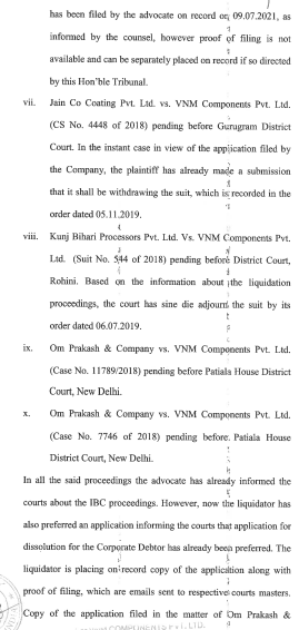 Exhibit reproduced from the original judgment