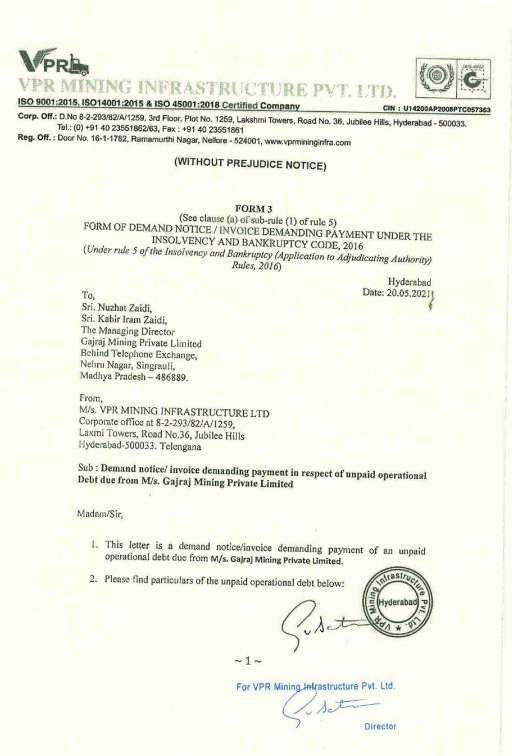 Exhibit reproduced from the original judgment