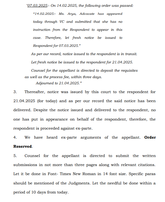 Exhibit reproduced from the original judgment