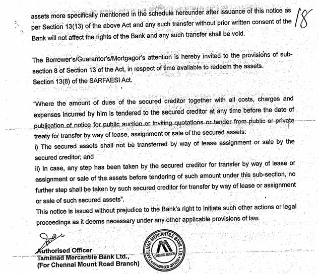 Exhibit reproduced from the original judgment
