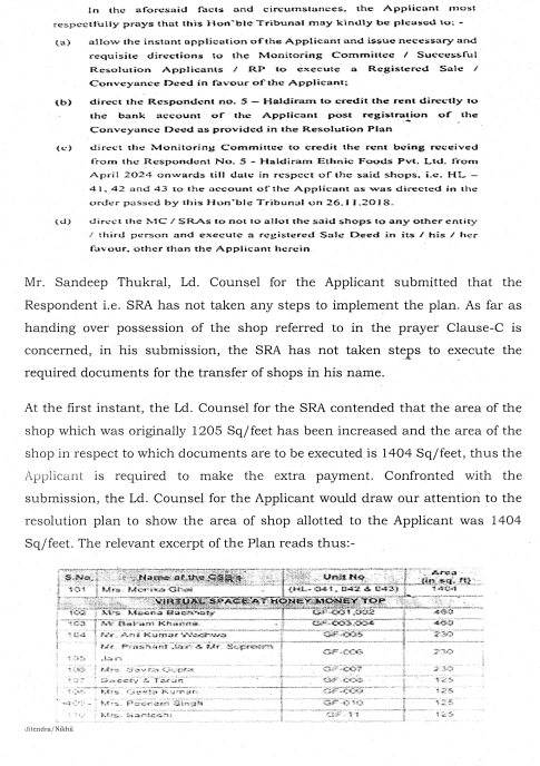 Exhibit reproduced from the original judgment