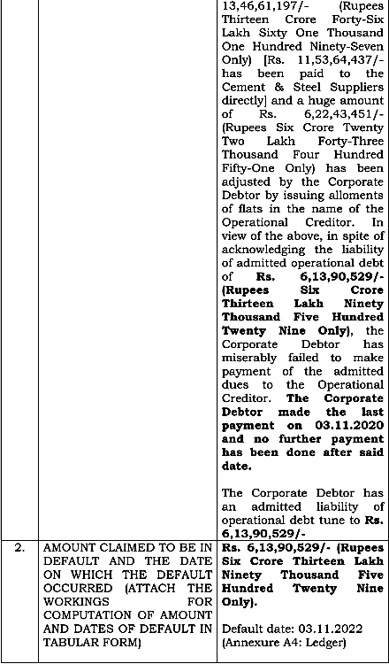 Exhibit reproduced from the original judgment