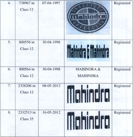 Exhibit reproduced from the original judgment