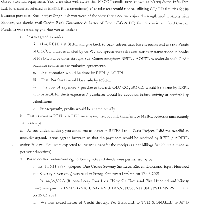 Exhibit reproduced from the original judgment