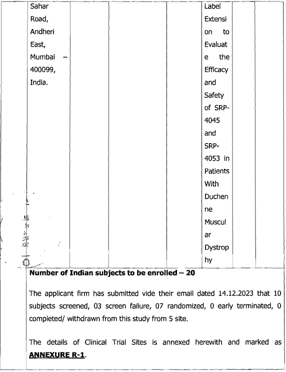 Exhibit reproduced from the original judgment