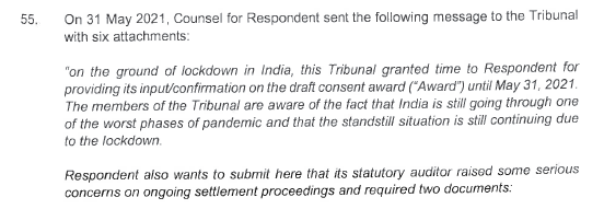 Exhibit reproduced from the original judgment