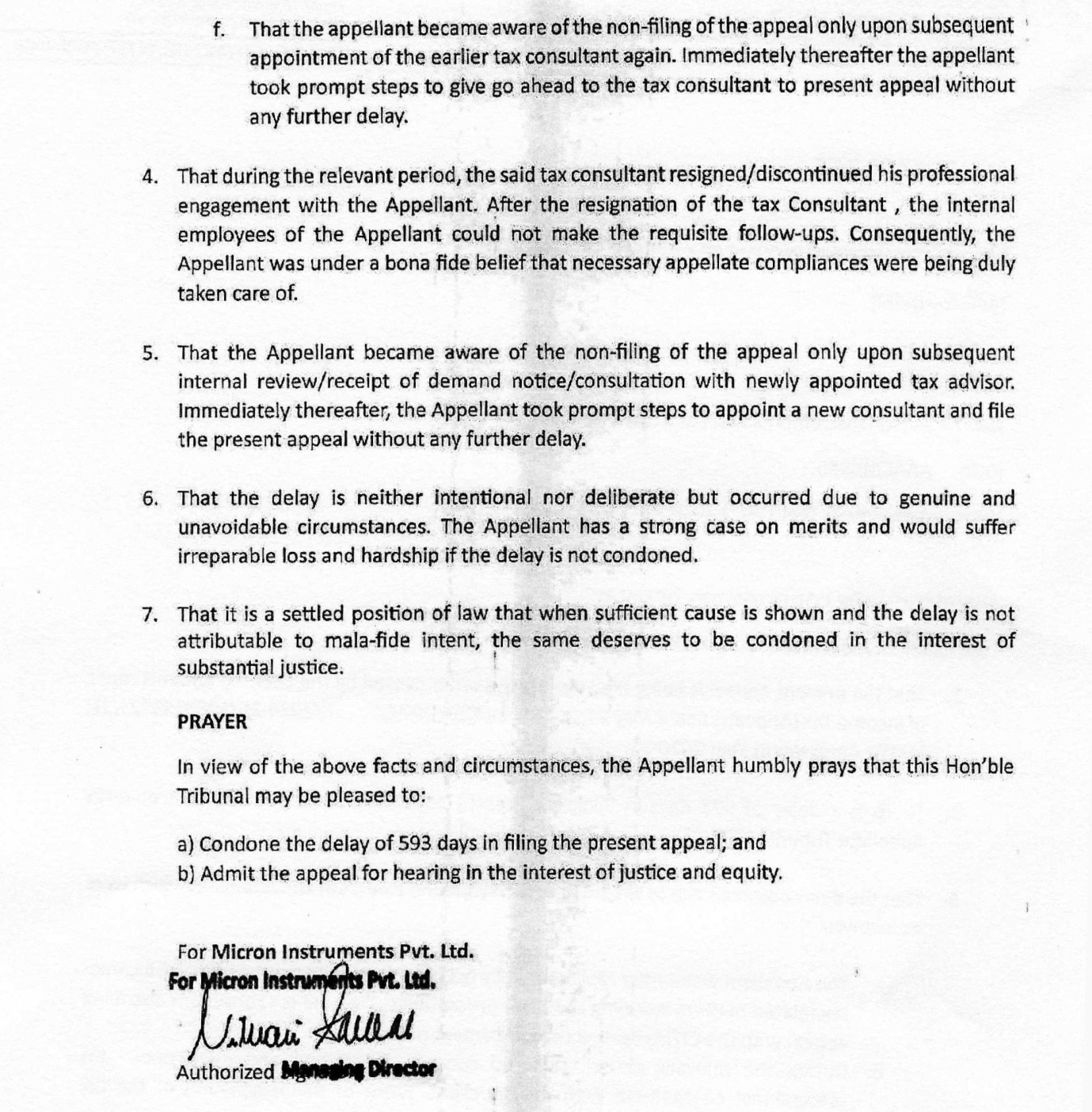 Exhibit reproduced from the original judgment