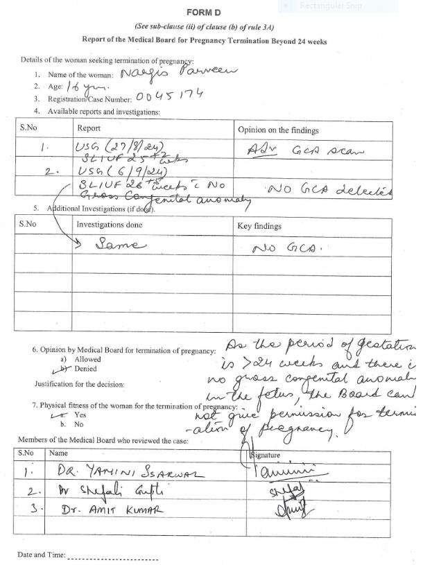 Exhibit reproduced from the original judgment