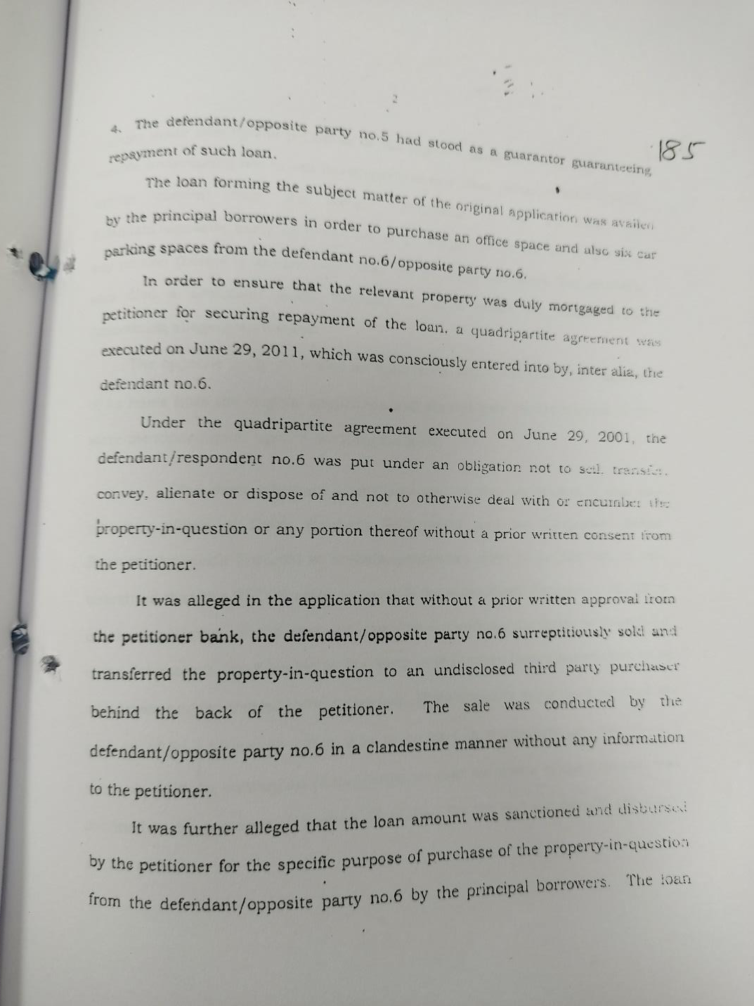 Exhibit reproduced from the original judgment