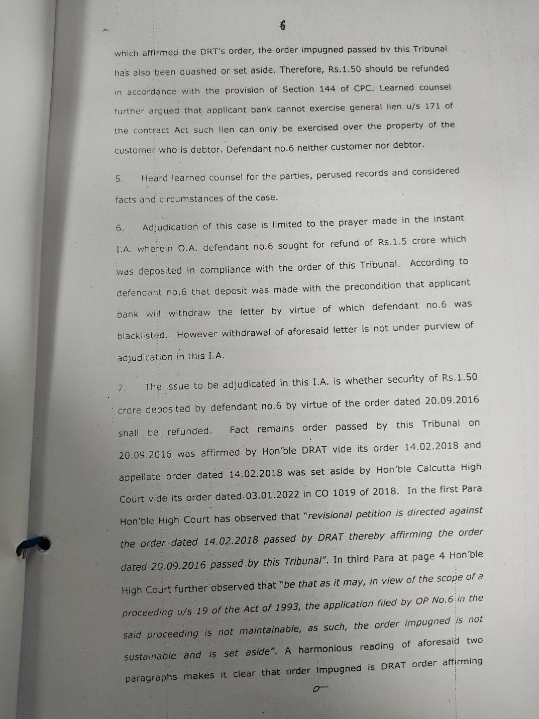 Exhibit reproduced from the original judgment