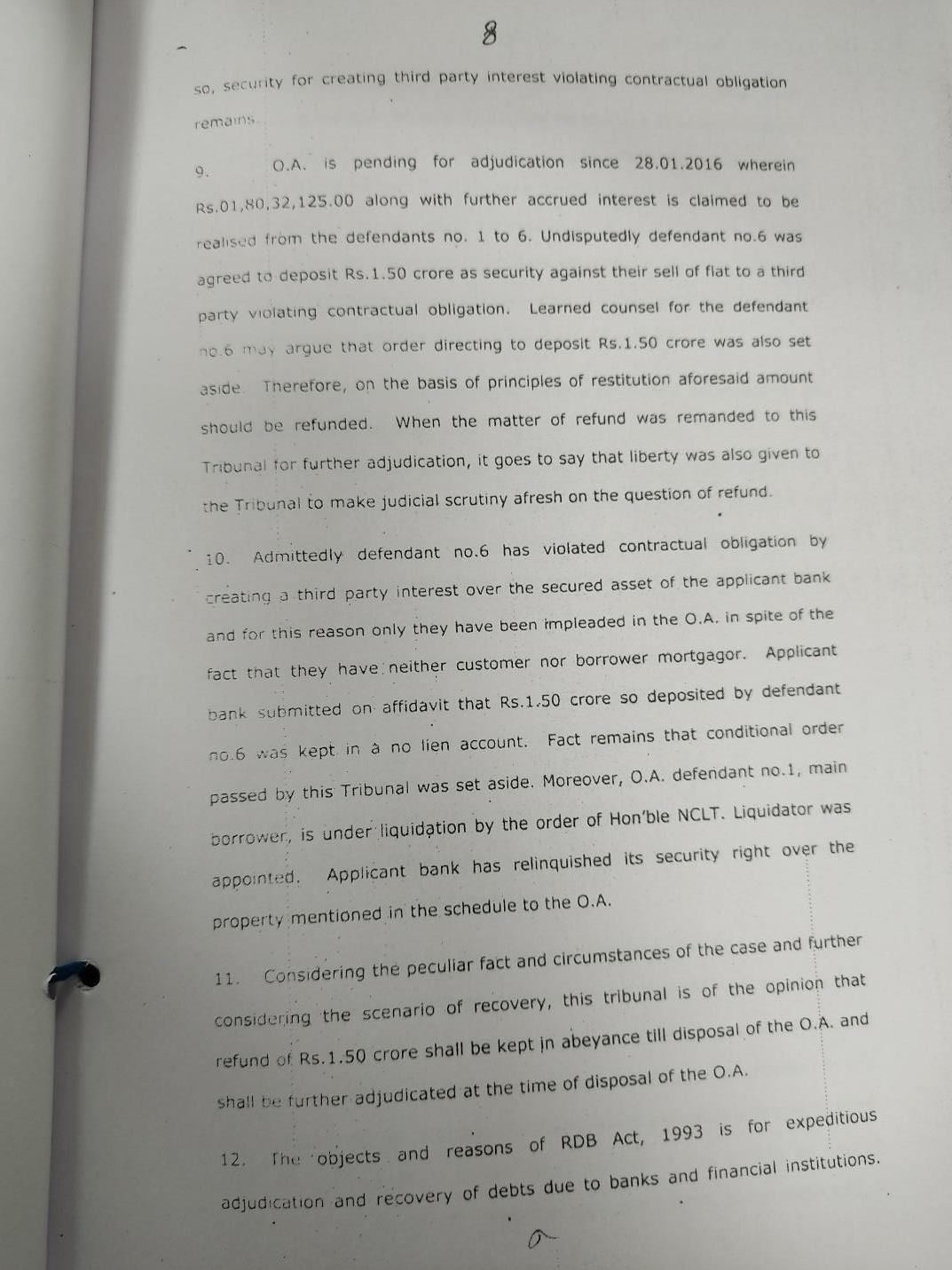 Exhibit reproduced from the original judgment