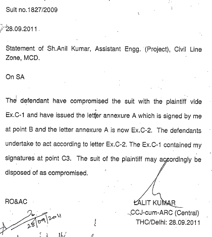 Exhibit reproduced from the original judgment