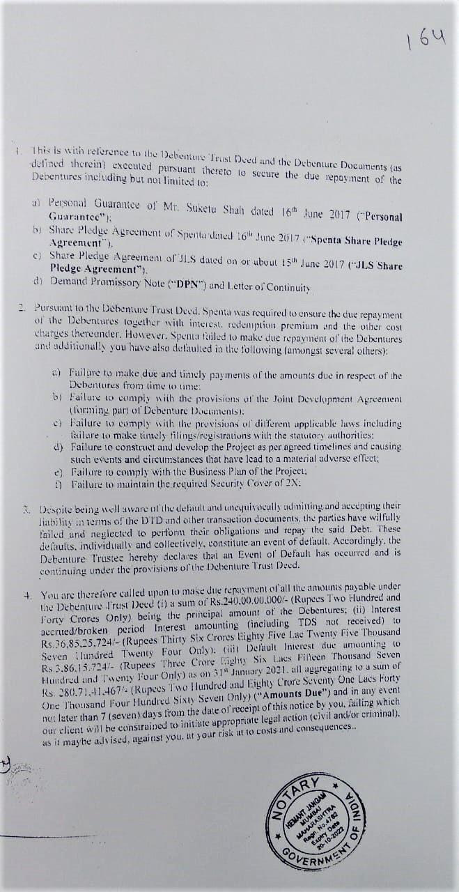Exhibit reproduced from the original judgment