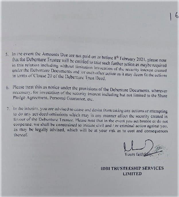 Exhibit reproduced from the original judgment