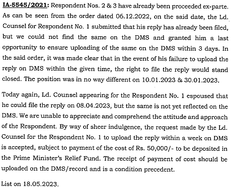 Exhibit reproduced from the original judgment