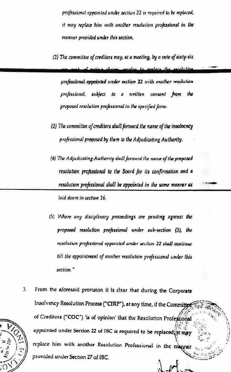 Exhibit reproduced from the original judgment