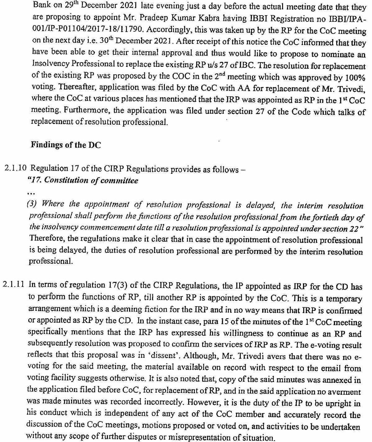 Exhibit reproduced from the original judgment
