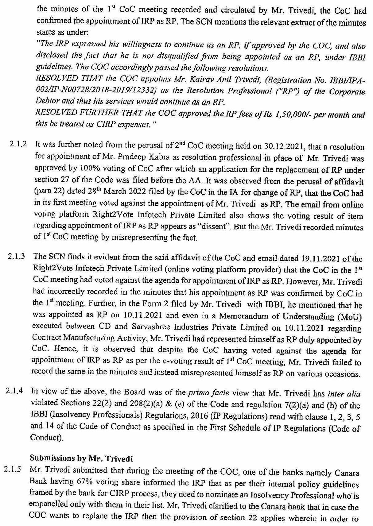 Exhibit reproduced from the original judgment