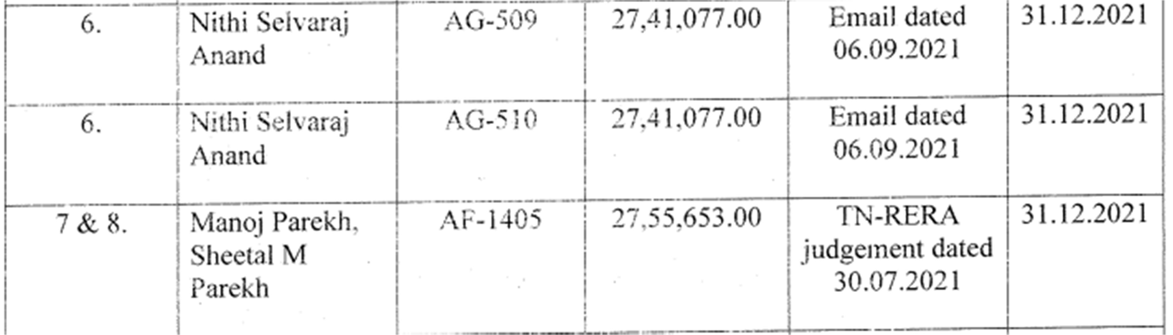 Exhibit reproduced from the original judgment