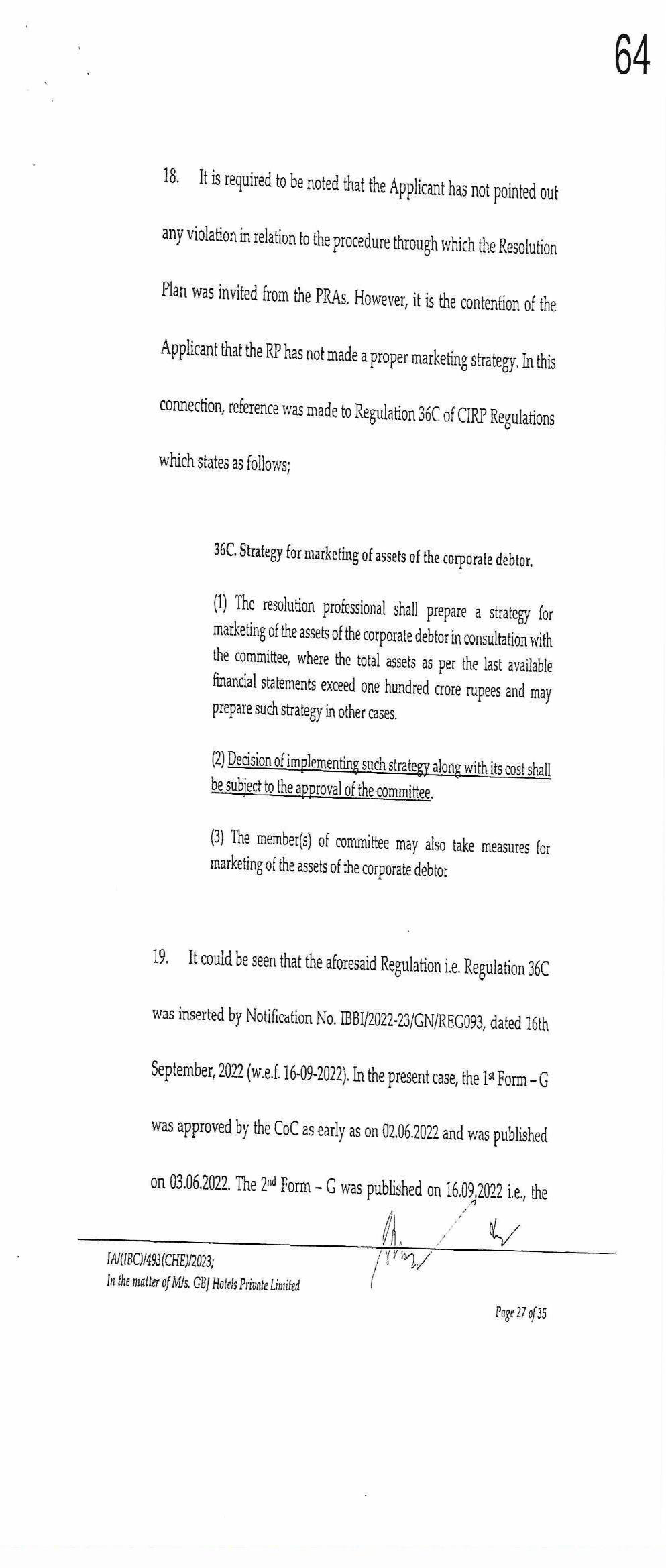 Exhibit reproduced from the original judgment