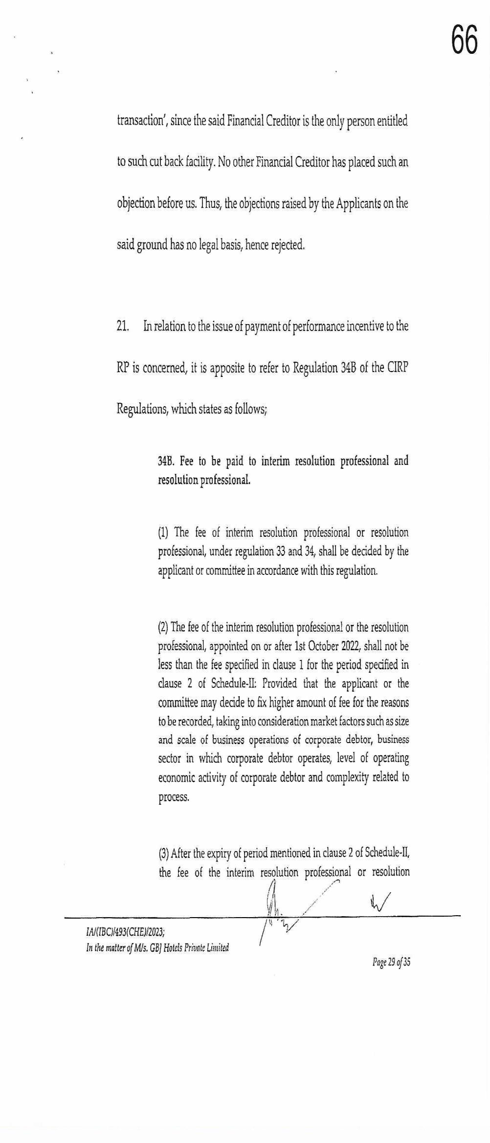 Exhibit reproduced from the original judgment