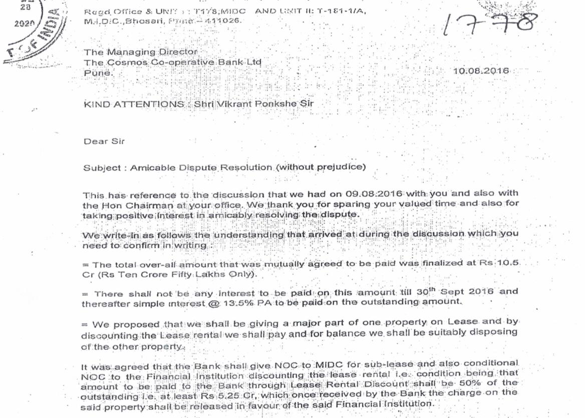 Exhibit reproduced from the original judgment