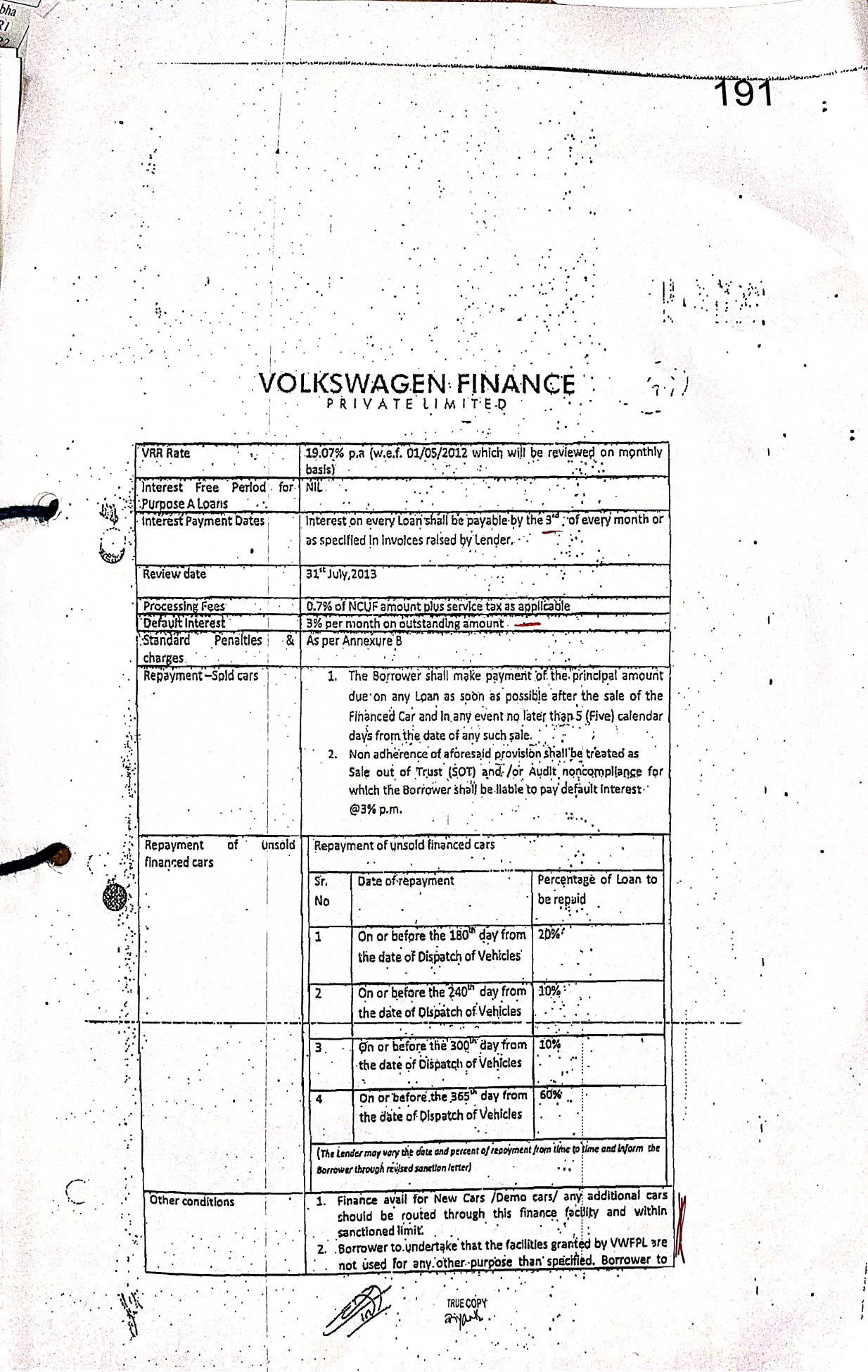 Exhibit reproduced from the original judgment