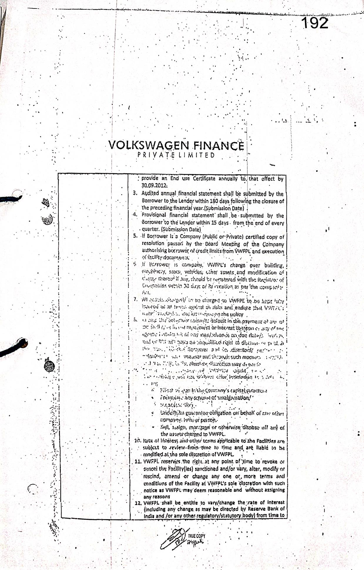 Exhibit reproduced from the original judgment