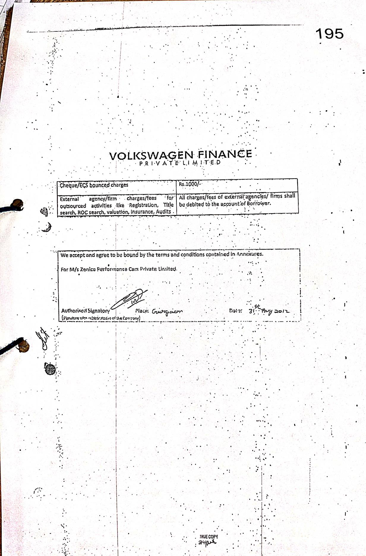 Exhibit reproduced from the original judgment