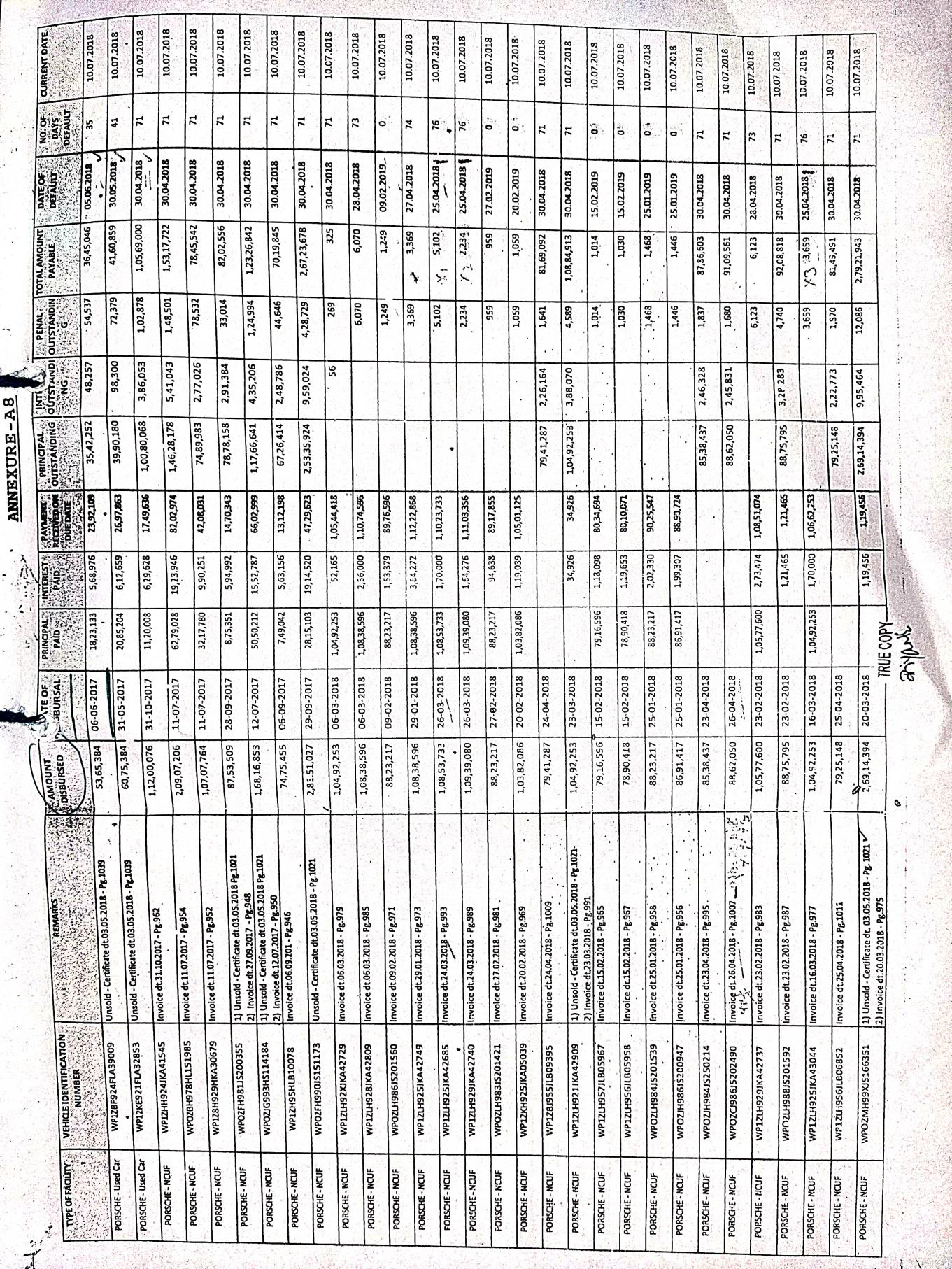 Exhibit reproduced from the original judgment