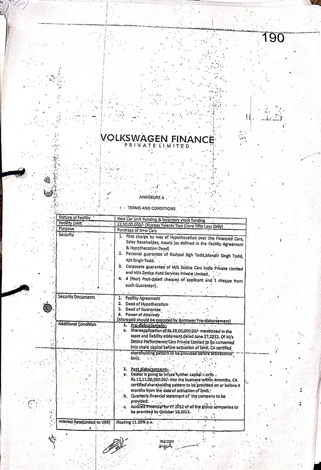 Exhibit reproduced from the original judgment