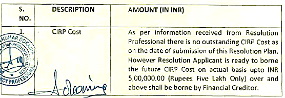 Exhibit reproduced from the original judgment