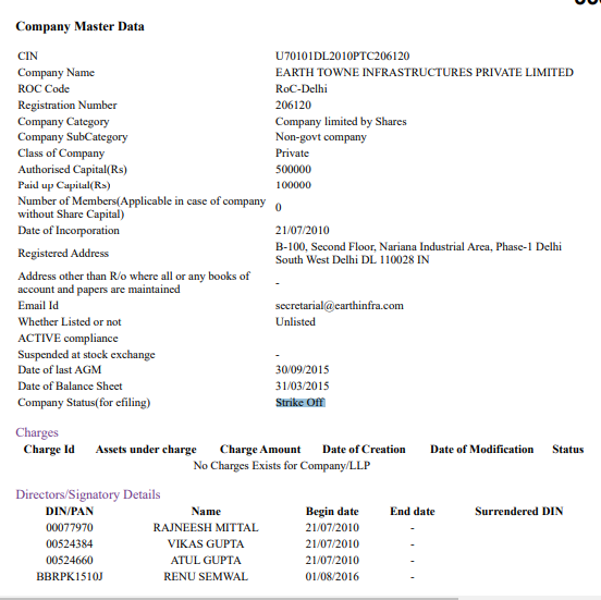 Exhibit reproduced from the original judgment