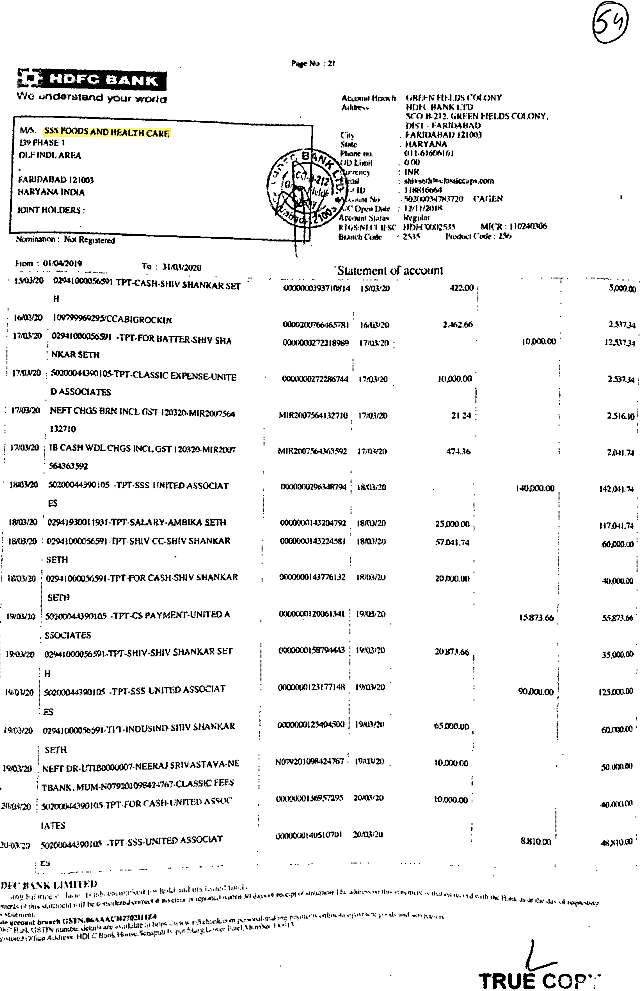 Exhibit reproduced from the original judgment