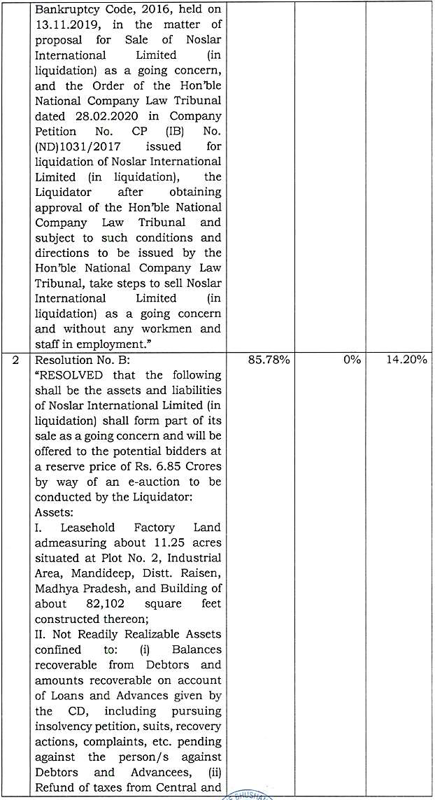 Exhibit reproduced from the original judgment