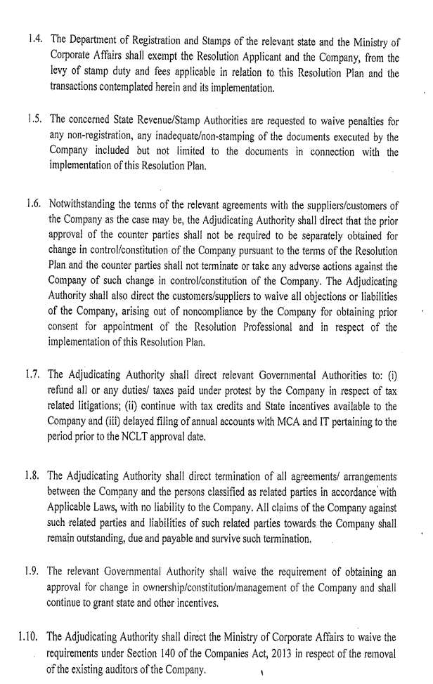 Exhibit reproduced from the original judgment