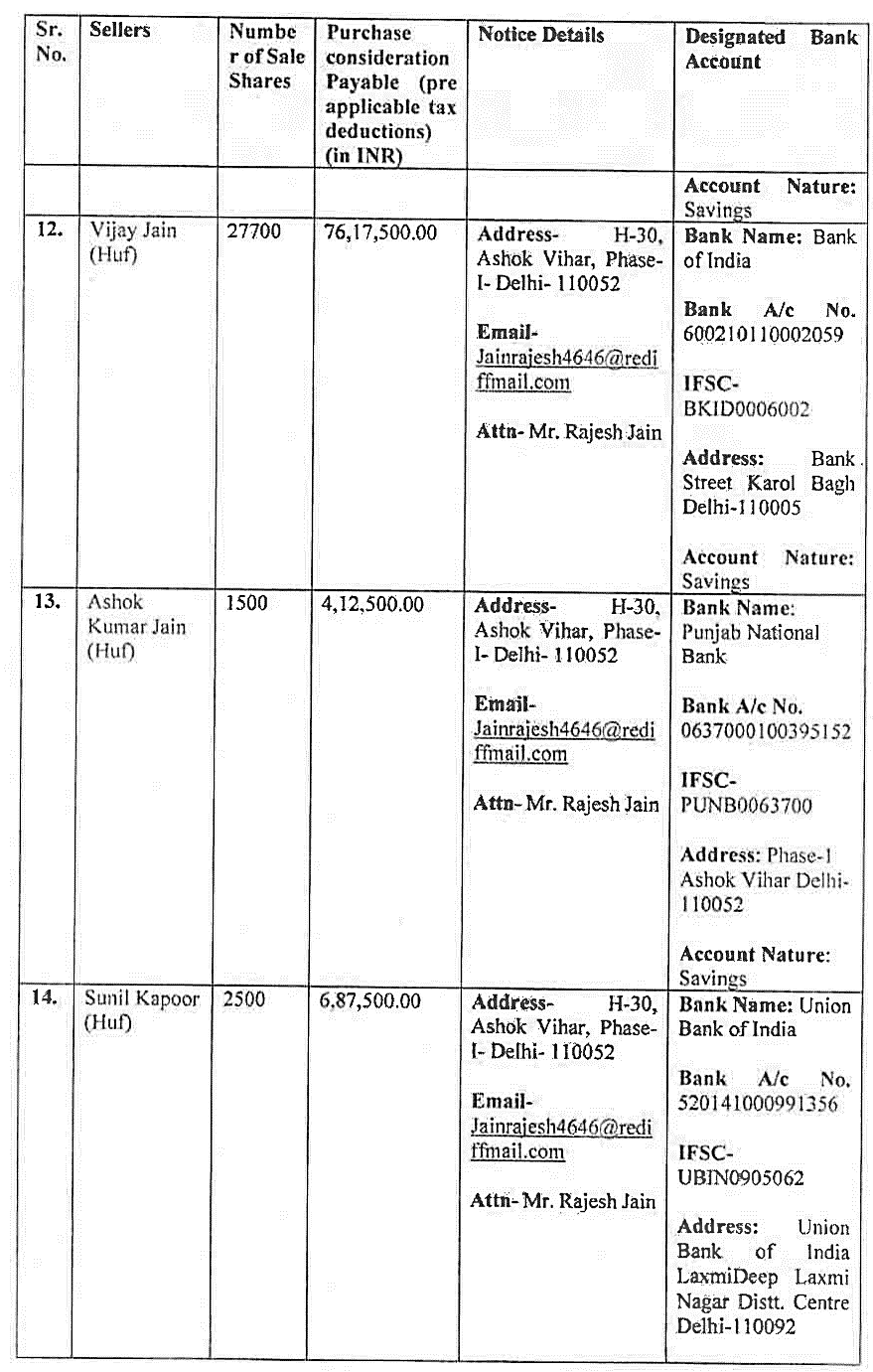 Exhibit reproduced from the original judgment