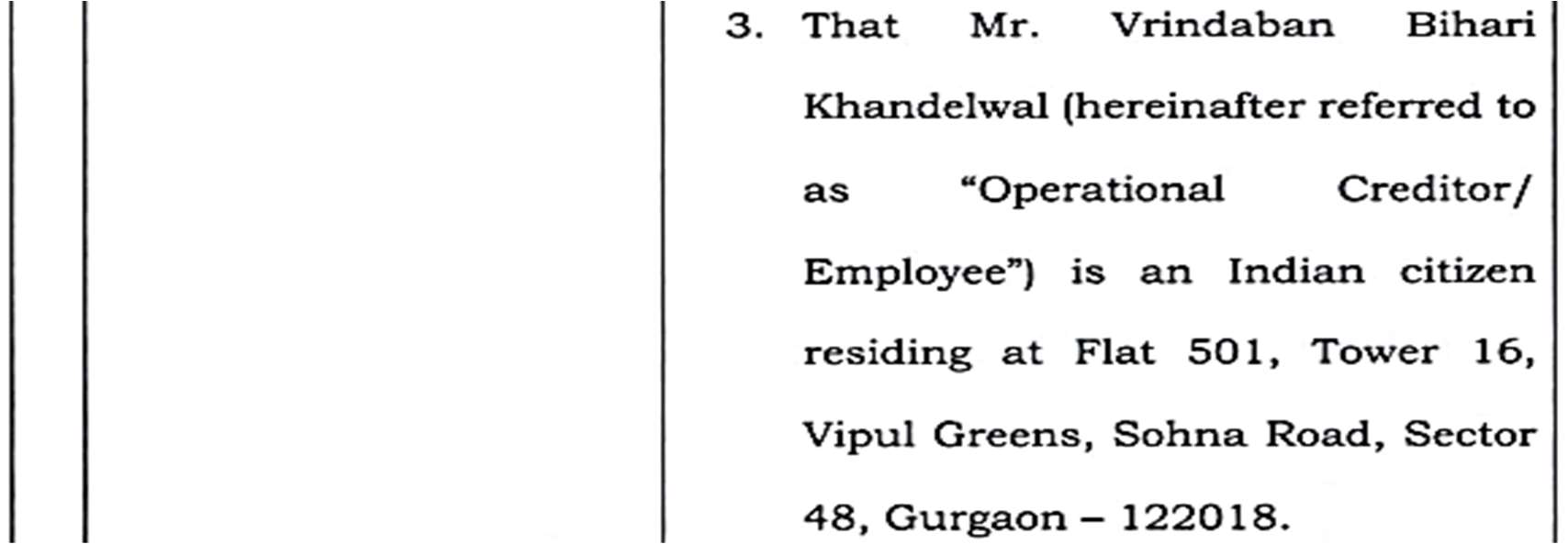 Exhibit reproduced from the original judgment