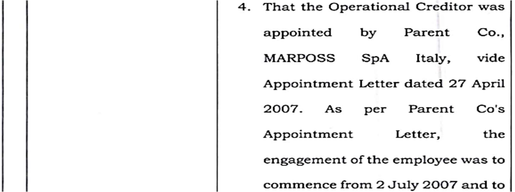 Exhibit reproduced from the original judgment