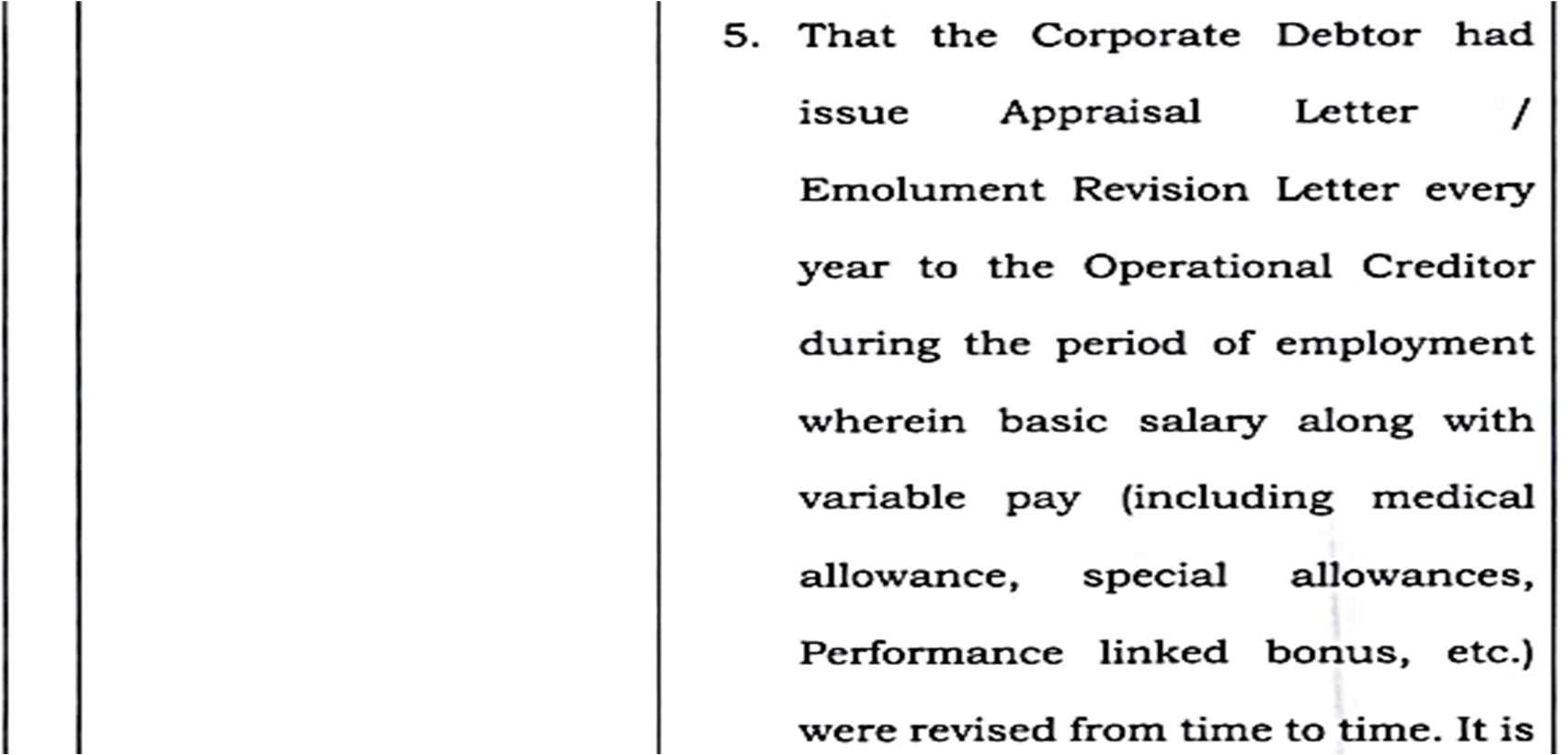 Exhibit reproduced from the original judgment