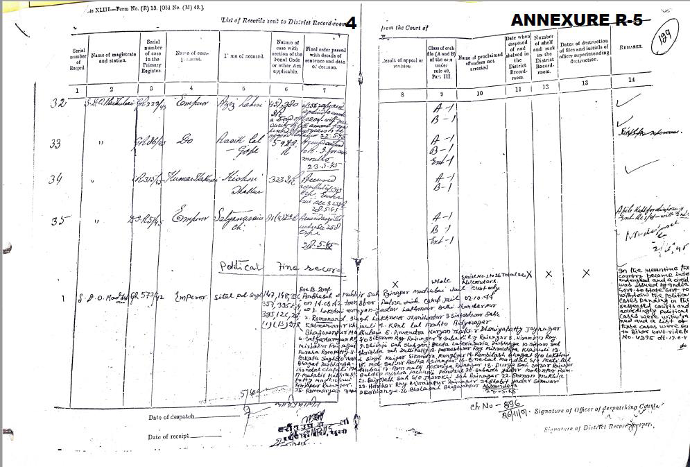 Exhibit reproduced from the original judgment