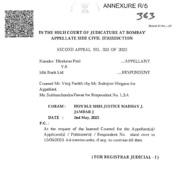 Exhibit reproduced from the original judgment